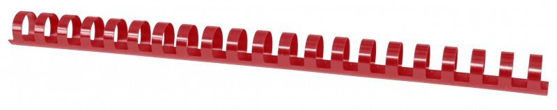 Пружина пластикова червона d-19мм OFFICE PRODUCTS 20241915-04 , 100 шт/уп